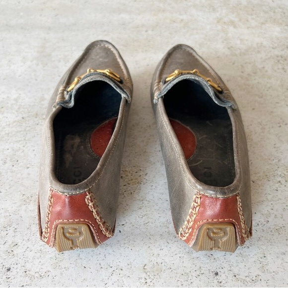 🩶 GUCCI Horsebit Driving Loafers Shoes size 7.5 - Picture 7 of 8